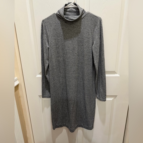 J. Crew Dresses & Skirts - J Crew Gray Turtleneck Sweater Dress Small